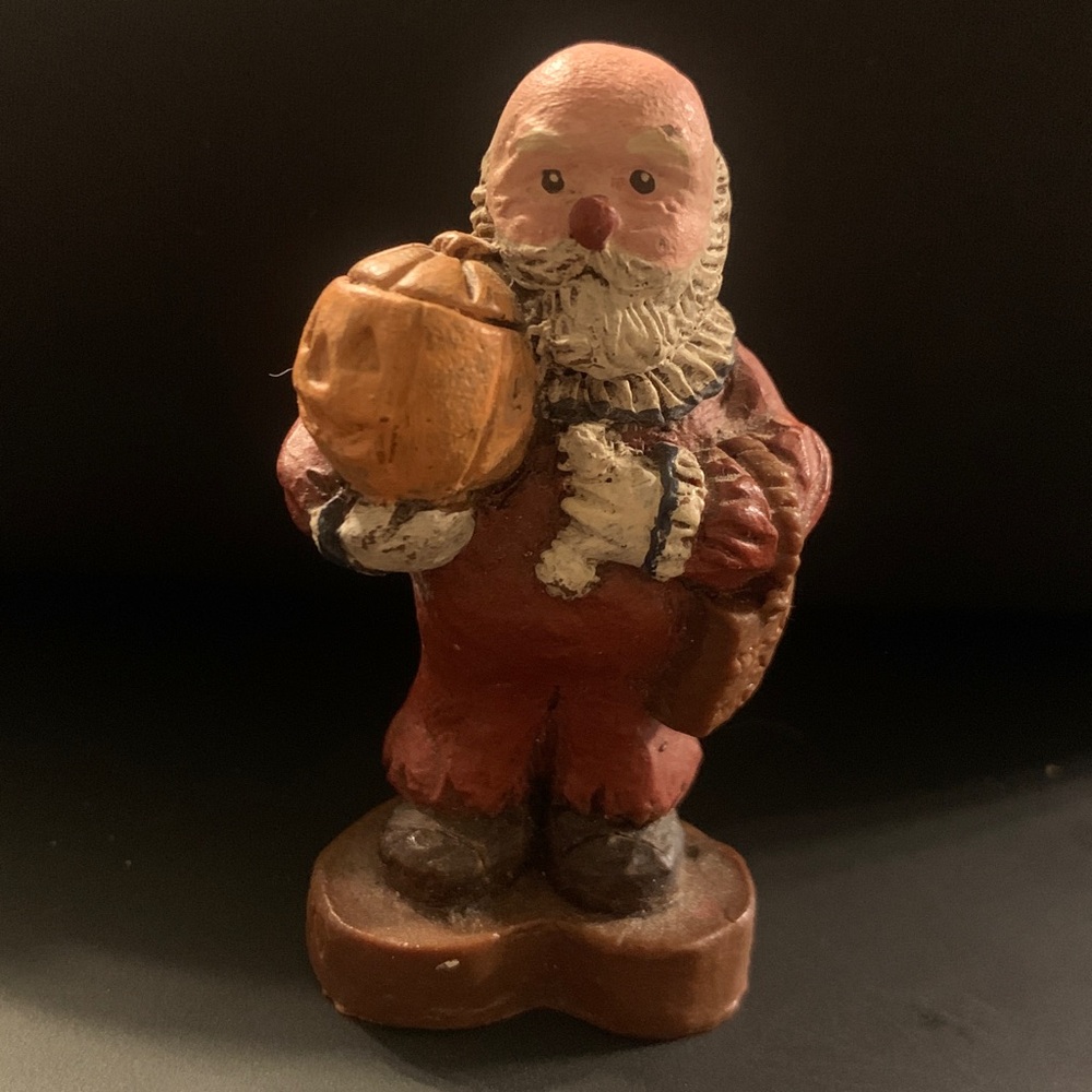 Sarah's Attic Santa of the Month Halloween Santa Resin Figurine
